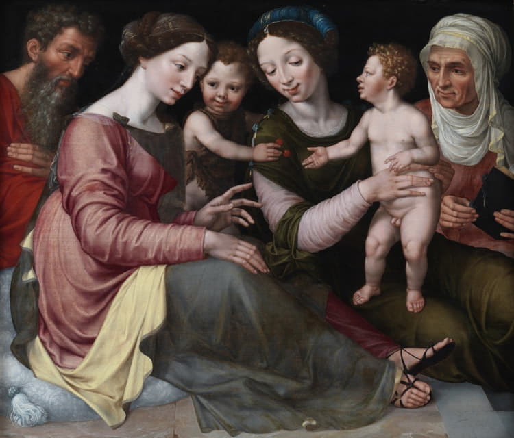 圣约翰、圣伊丽莎白和圣安娜的圣洁家庭
