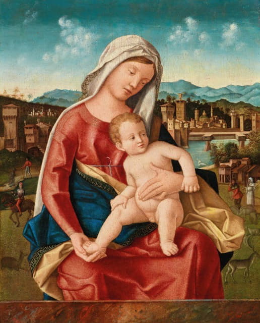 Bartolomeo Veneto - Madonna and Child