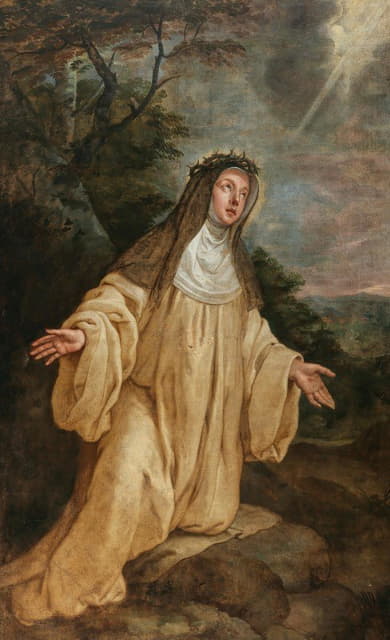 Gaspar de Crayer - Saint Catherine of Siena