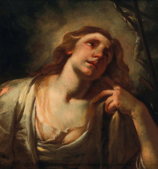 Gioacchino Assereto - The Penitent Mary Magdalene