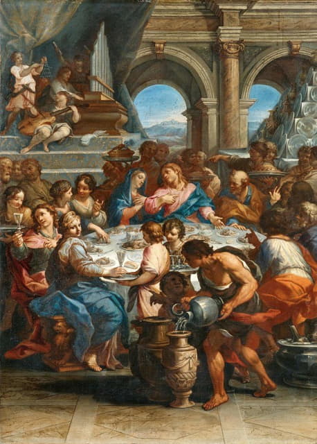 Giovanni Battista Lenardi - The Marriage at Cana