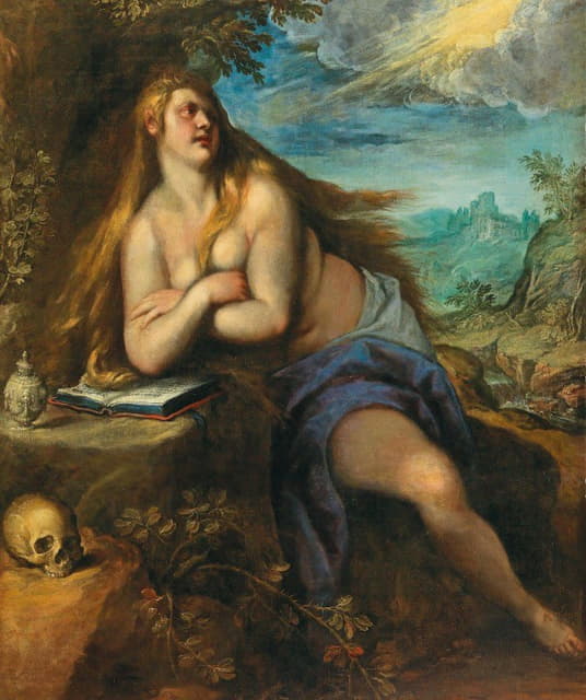 Jacopo Palma il Giovane - The penitent Magdalene