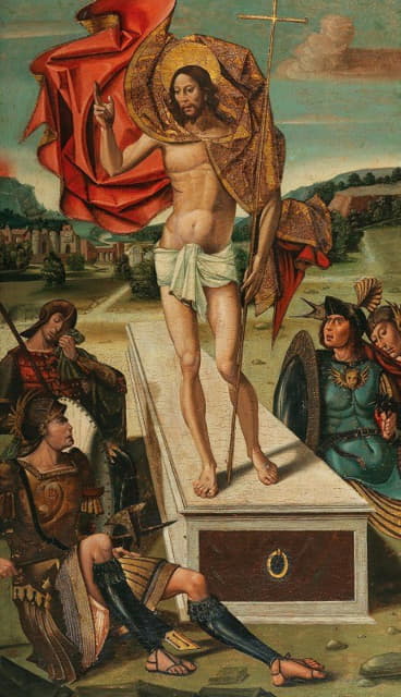 Master of San Ildefonso - The Resurrection of Christ