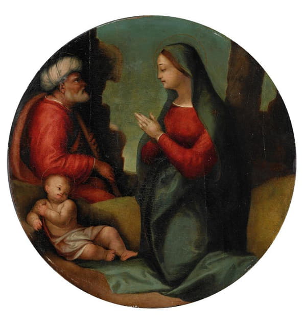 Tuscan School - The Holy Family