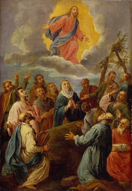 David Teniers The Younger - The Ascension (after Leandro Bassano)