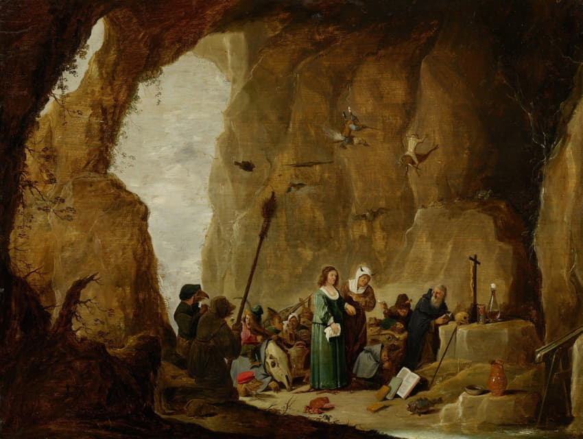David Teniers The Younger - The Temptation of St. Anthony
