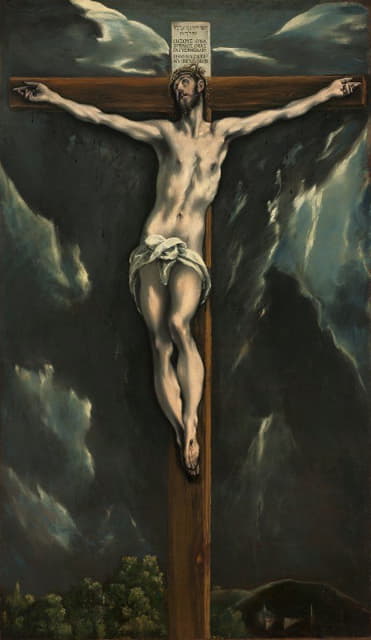 El Greco (Domenikos Theotokopoulos) - Christ on the Cross