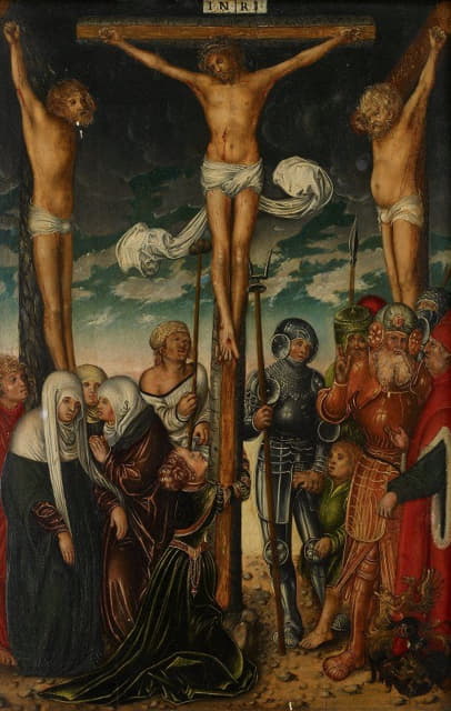 Follower of Lucas Cranach the Elder - The Crucifixion