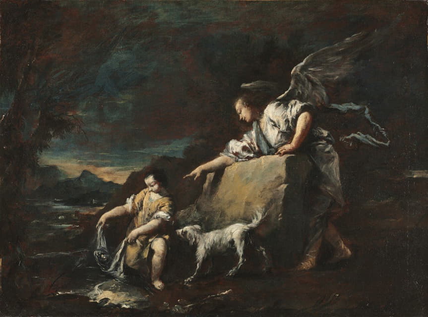 Francesco Guardi - Tobias and the Angel
