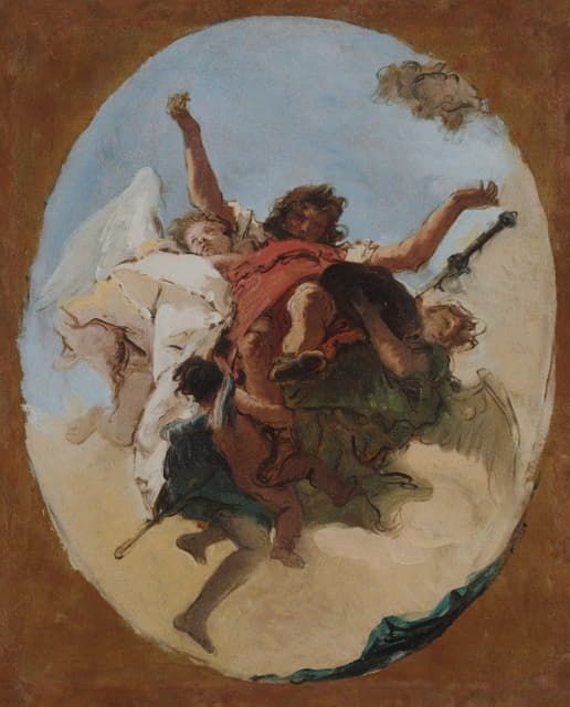 Giovanni Battista Tiepolo - The Apotheosis of Saint Roch