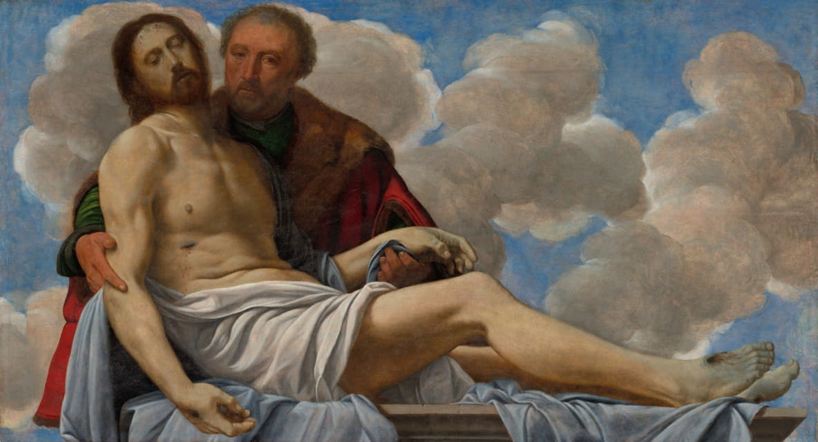Giovanni Girolamo Savoldo - Christ with Joseph of Arimathea