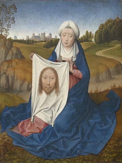 Hans Memling - Saint Veronica (obverse)