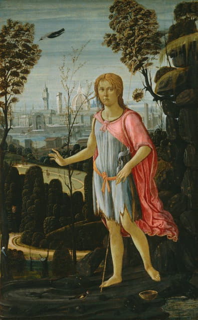 Jacopo del Sellaio - Saint John the Baptist
