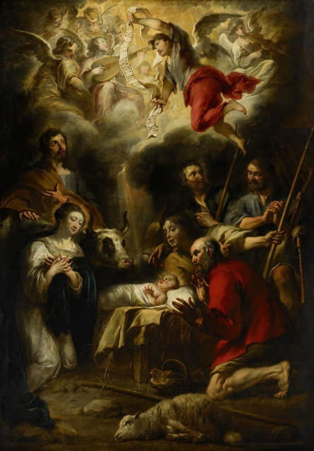 Jan Cossiers - The Adoration of the Shepherds