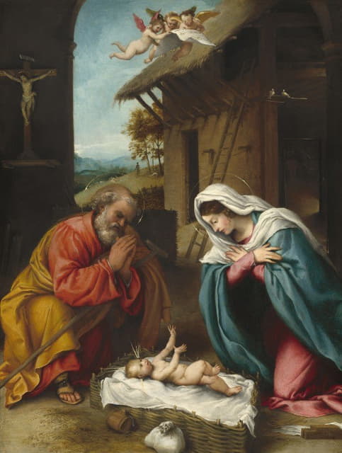 Lorenzo Lotto - The Nativity
