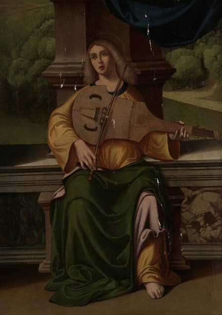 Marco Palmezzano - Saint Cecilia