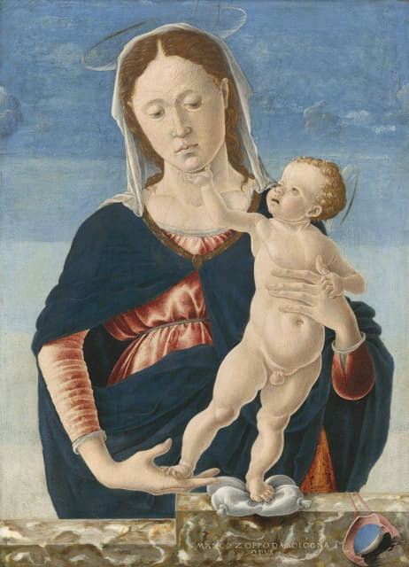 Marco Zoppo or Imitator - Madonna and Child