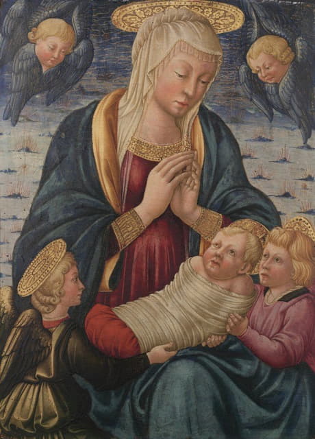 Neri di Bicci - Virgin and Child with Angels