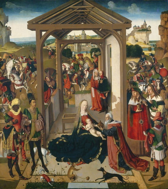 North Netherlandish 15th Century - The Adoration of the Magi