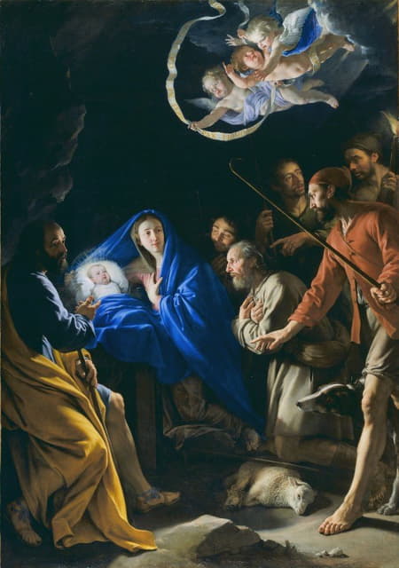Philippe de Champaigne - The Adoration of the Shepherds