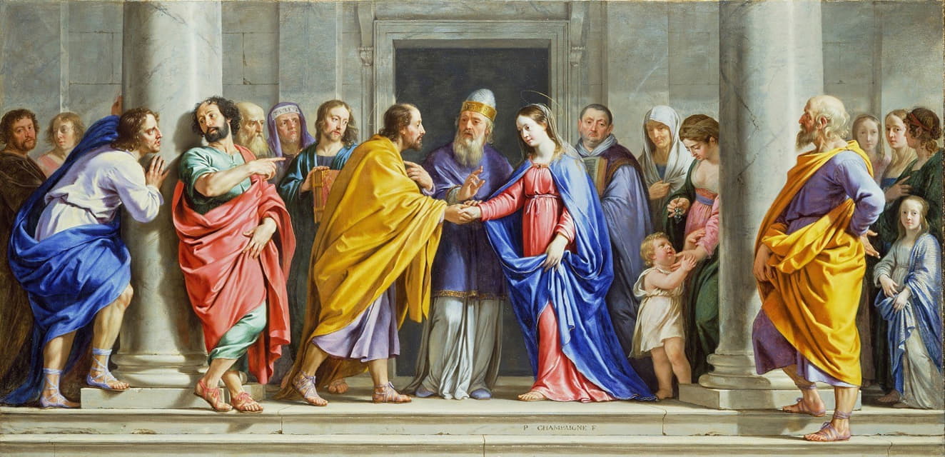 Philippe de Champaigne - The Marriage of the Virgin
