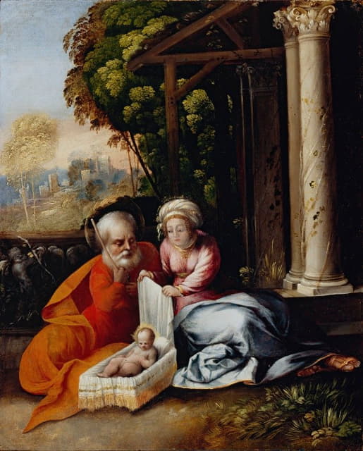 Dosso Dossi - The Holy Family