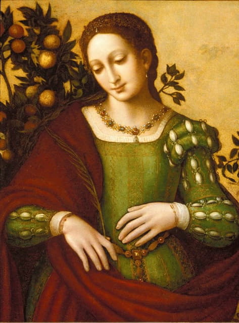 Francesco Melzi - Female Saint