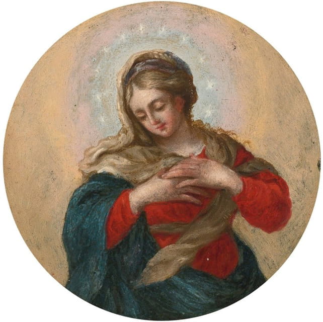 Genoese School - The Virgin Mary Immaculate