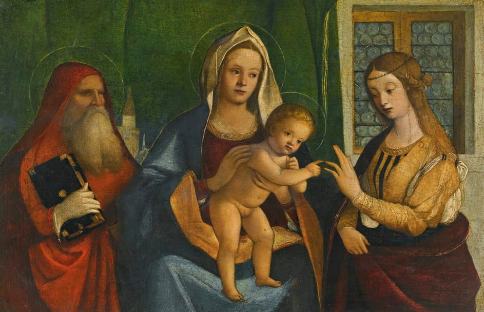 圣母与圣子杰罗姆与凯瑟琳