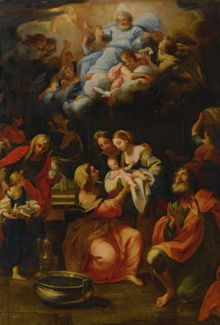 Giuseppe Bartolomeo Chiari - The Birth Of The Virgin