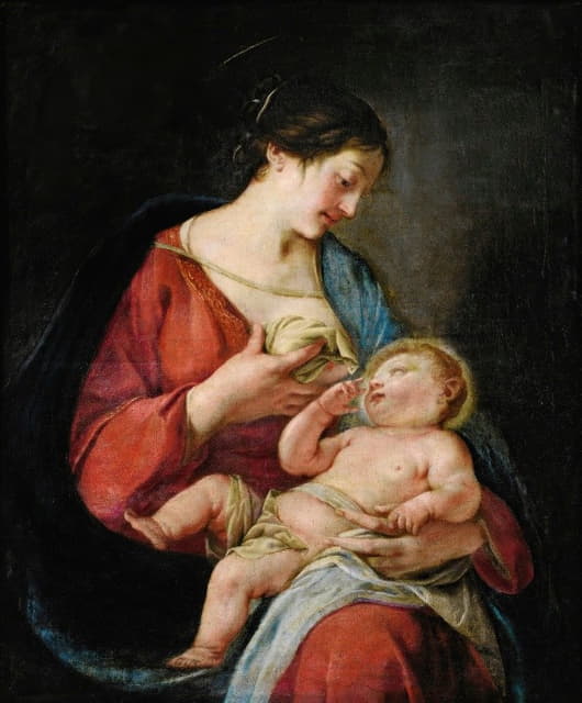 Jacques Blanchard - Virgin And Child