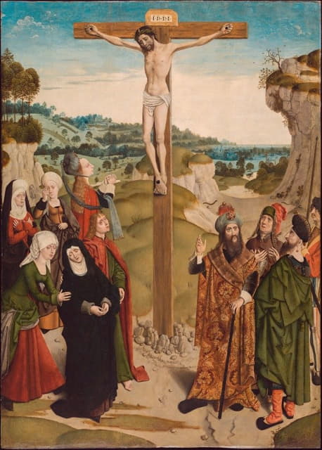 Master of the Tiburtine - Sibyl Crucifixion