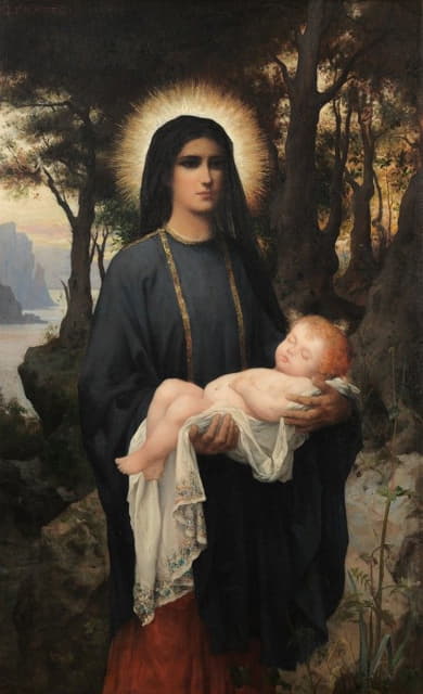 Fernand Lematte - Muttergottes mit Jesukind