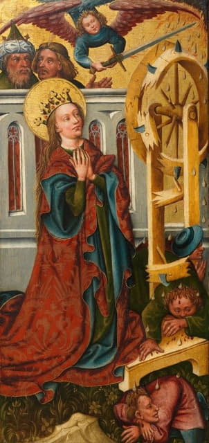 Meister des Friedrichsaltars - Martyrium der heiligen Katharina