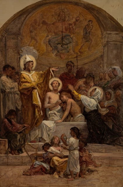圣奥古斯丁的洗礼