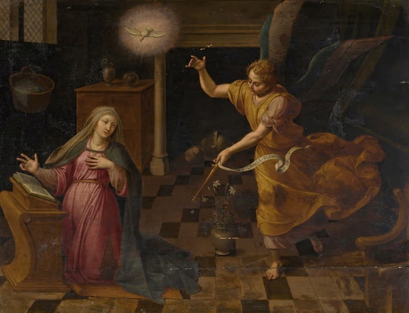 Frans Pourbus The Elder - The Annunciation