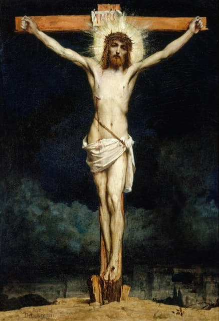 Jules Elie Delaunay - Christ en croix