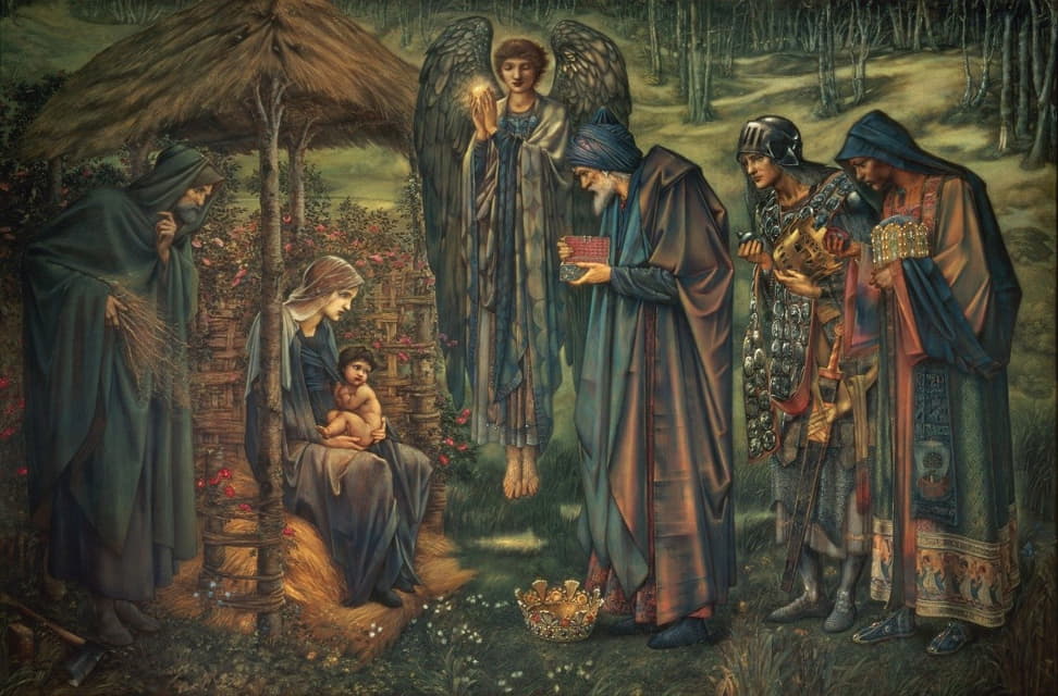 Sir Edward Coley Burne-Jones - The Star of Bethlehem