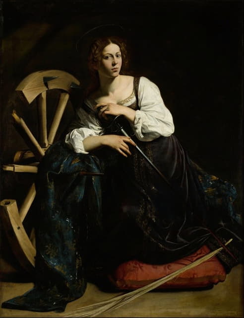 Caravaggio - Saint Catherine of Alexandria