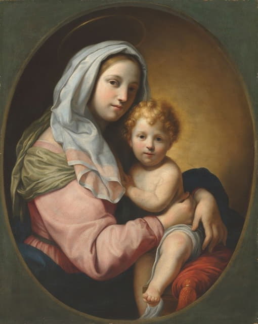 Onorio Marinari - Virgin and Child