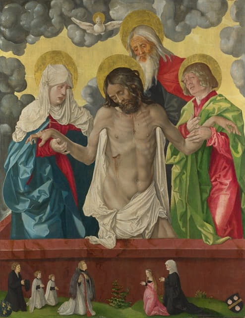 Hans Baldung - The Trinity and Mystic Pietà