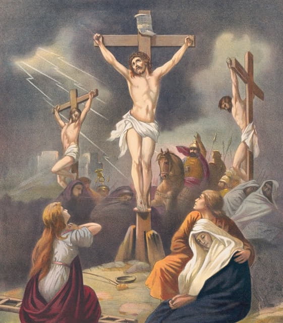 Stecher Litho. Co - The crucifixion