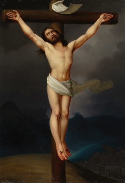 Anton Depauly - Christus am Kreuz