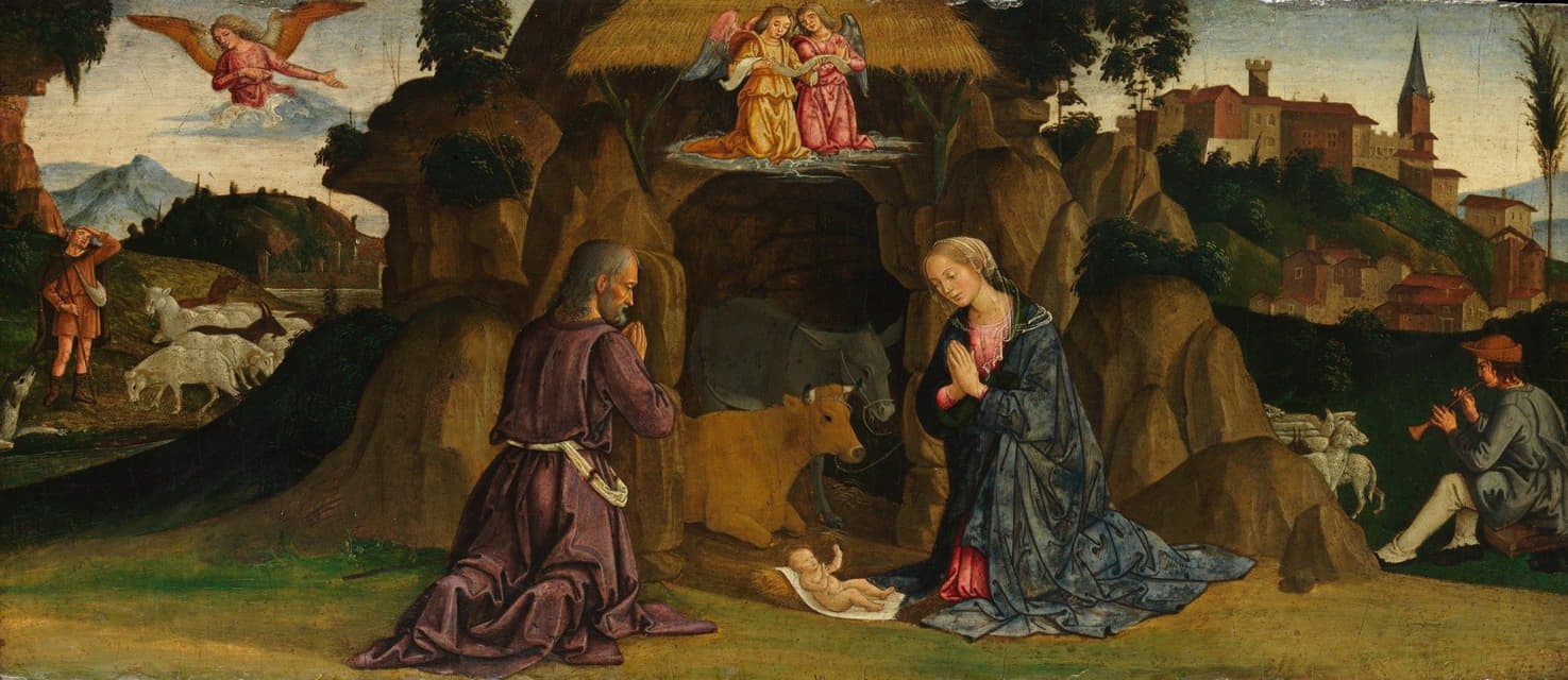 Antoniazzo Romano - The Nativity