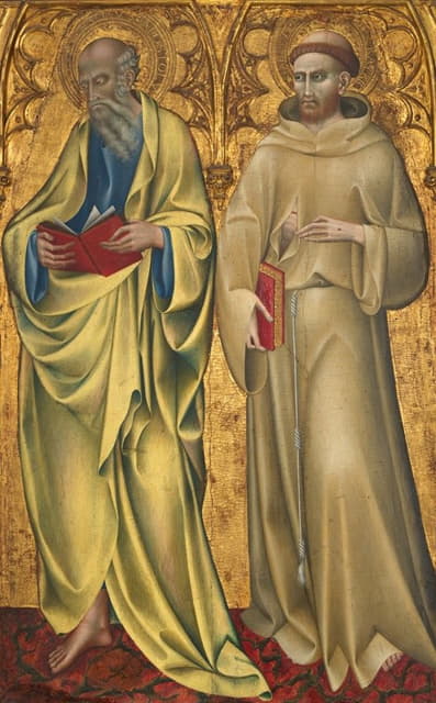 Giovanni di Paolo - Saints Matthew and Francis