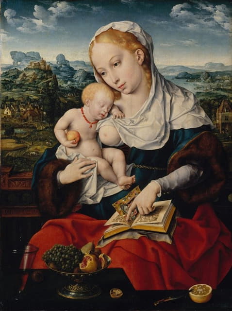 Joos Van Cleve - Virgin and Child
