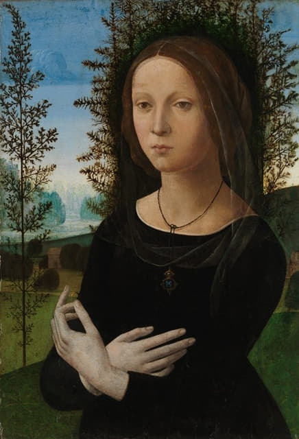 Lorenzo di Credi - Portrait of a Young Woman