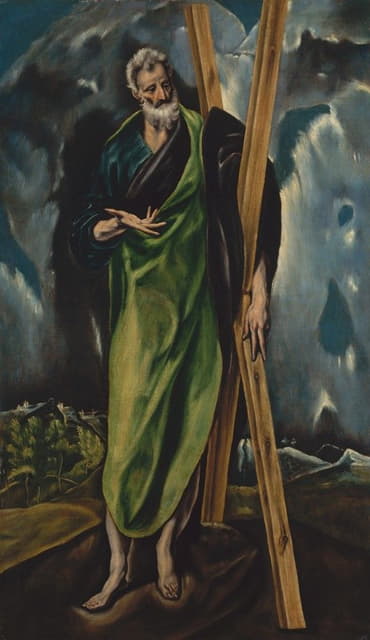 Workshop of El Greco - Saint Andrew