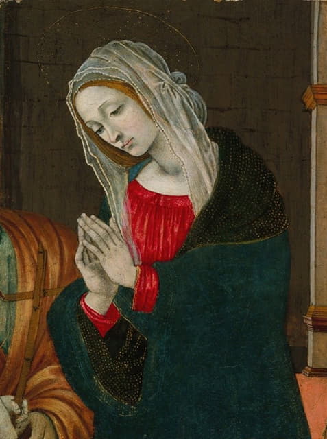 Workshop of Filippino Lippi - The Virgin of the Nativity