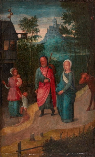 Adriaen Isenbrant - Mary and Joseph in Bethlehem